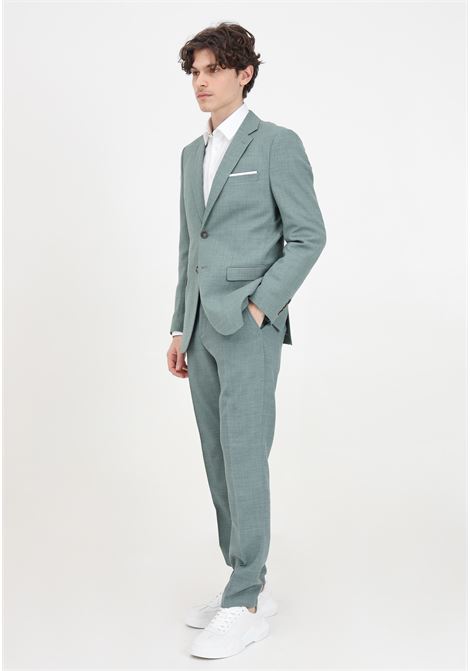 Elegant green trousers for men SELECTED HOMME | 16087871Light Green Melange